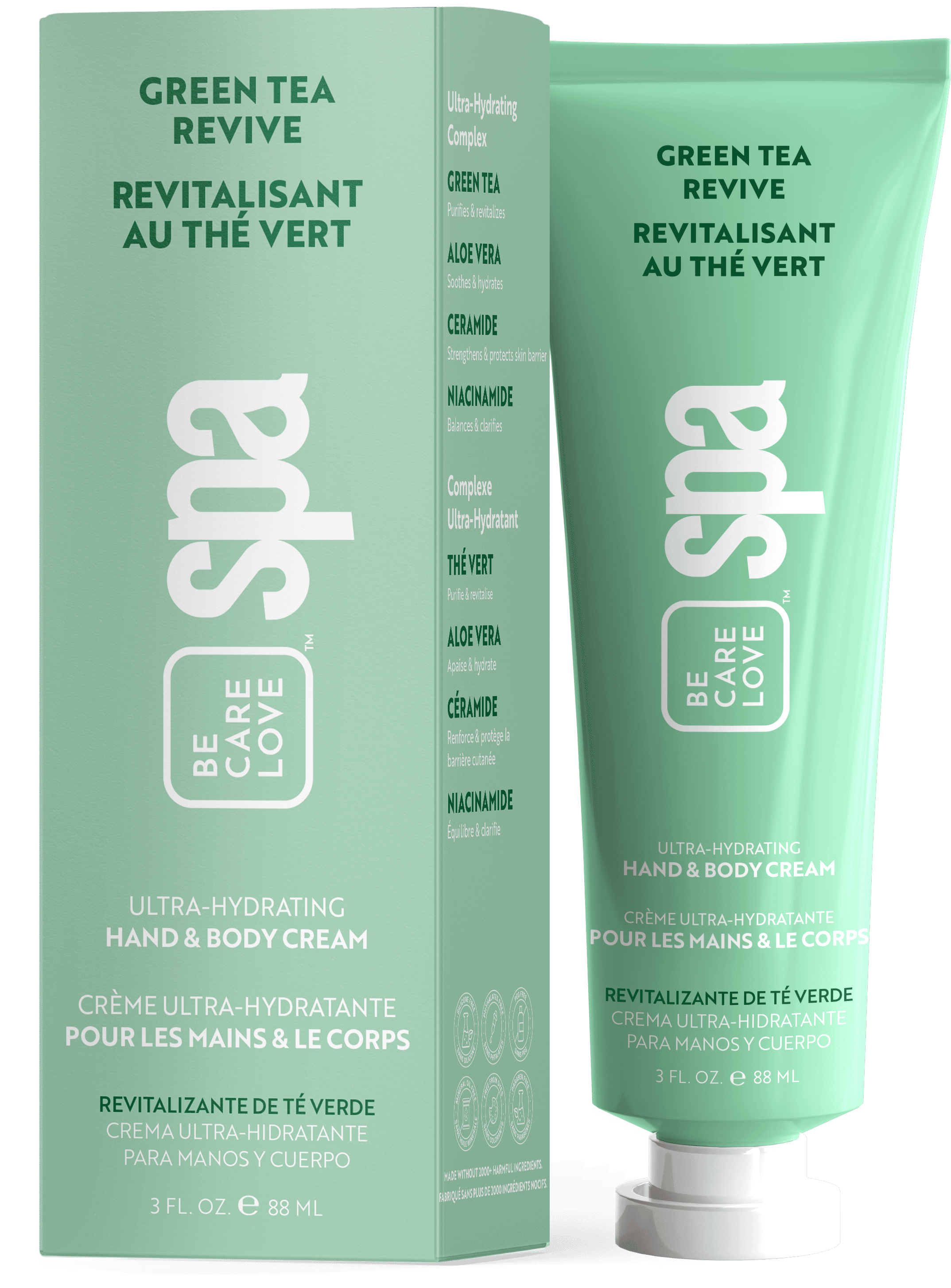 Tea Rivevi BCL SPA Green Tea Revive Hand and Body Lotion – Brightening and ...